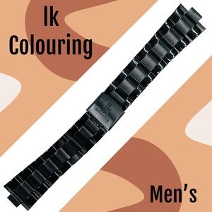 Ik Colouring Black Bracelet Watch Band